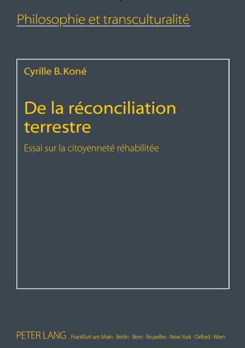 De la réconciliation terrestre