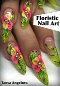 Floristic Nail Art: How to Create Floristic Art-Gel Decorations That Stand Out? - Tanya Angelova