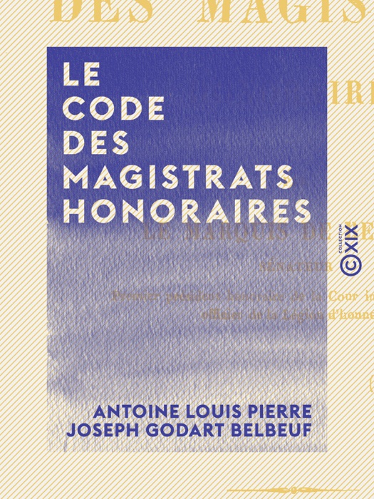 Le Code des magistrats honoraires