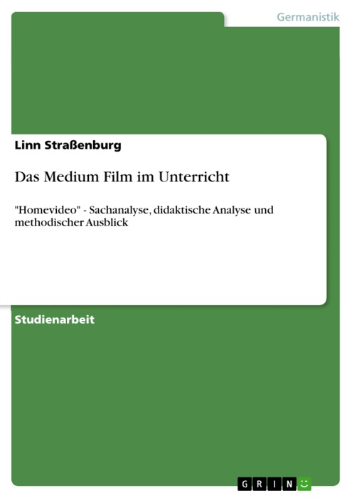 Das Medium Film im Unterricht