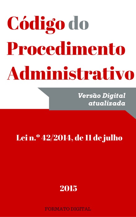 Código do Procedimento Administrativo (2015)