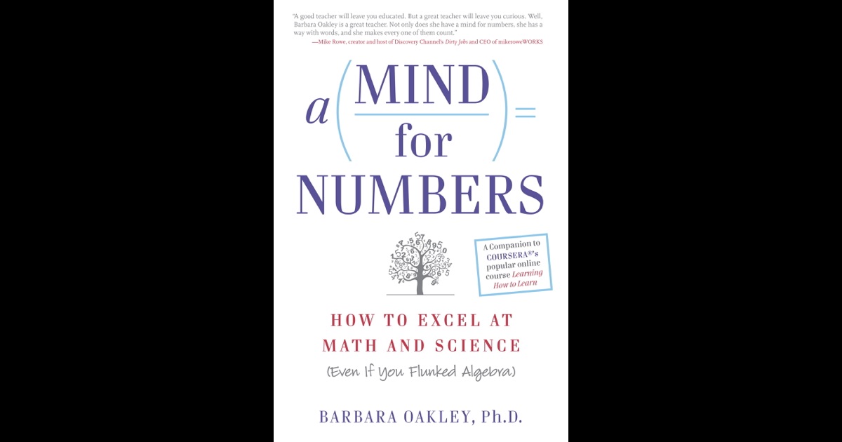 Barbara Oakley Books | CINEMAS 93 Barbara Oakley Coursera Mindshift | CINEMAS 93