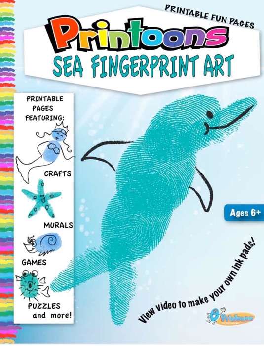 Printoons Under the Sea Fingerprint Art