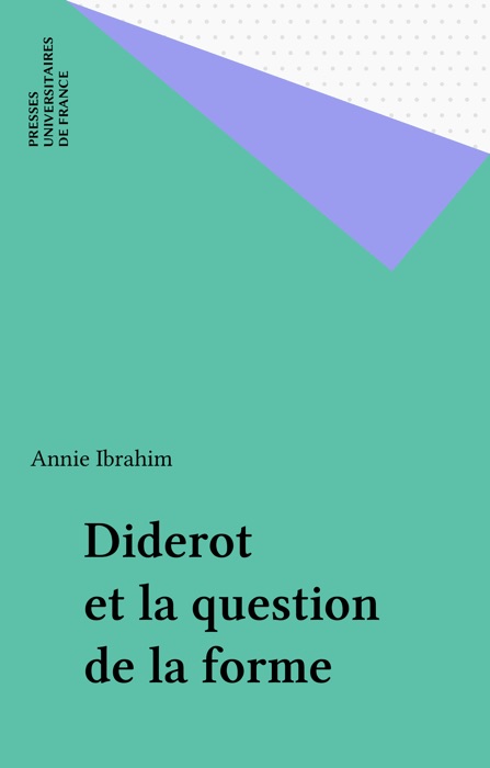 Diderot et la question de la forme