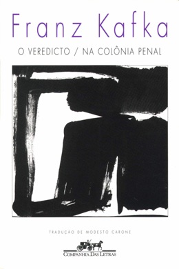 Capa do livro O Veredicto de Franz Kafka