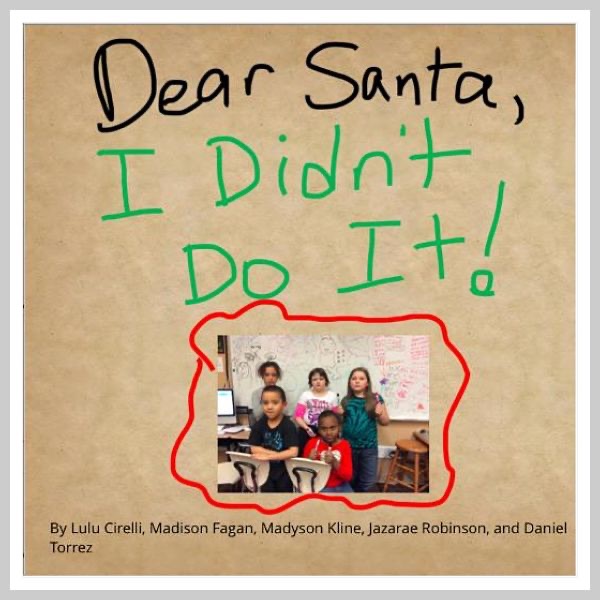 Dear Santa, I Didn't Do It!