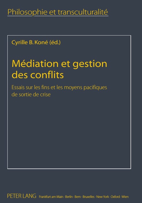 Médiation et gestion des conflits