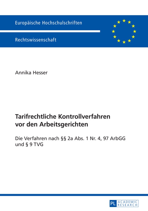 Tarifrechtliche Kontrollverfahren vor den Arbeitsgerichten