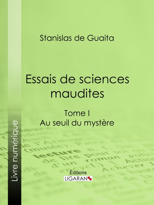 Essais de sciences maudites