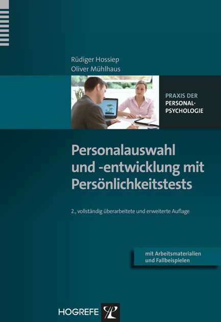 Personalauswahl Und Entwicklung Mit Persönlichkeitstests Von Rüdiger Hossiep Oliver Mühlhaus In Apple Books - 