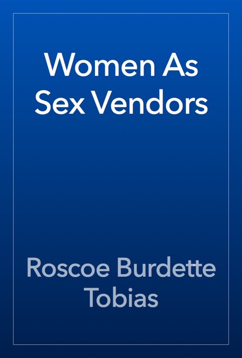 Women As Sex Vendors