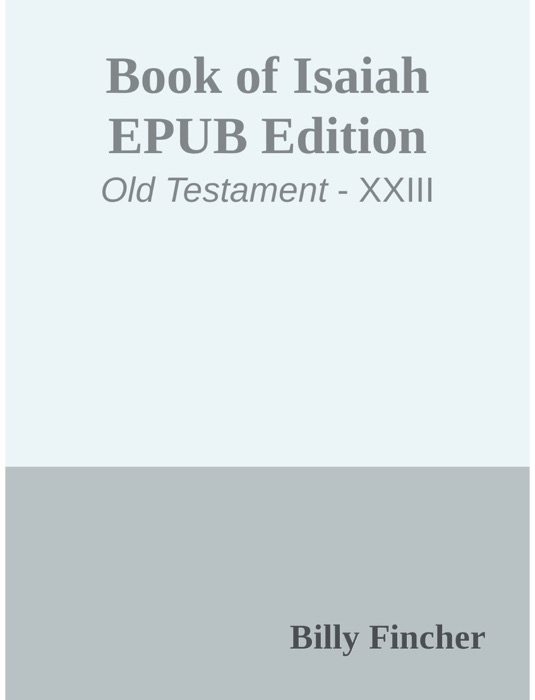 Book of Isaiah EPUB Edition