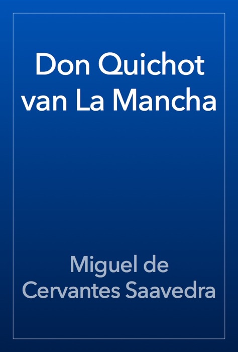 Don Quichot van La Mancha