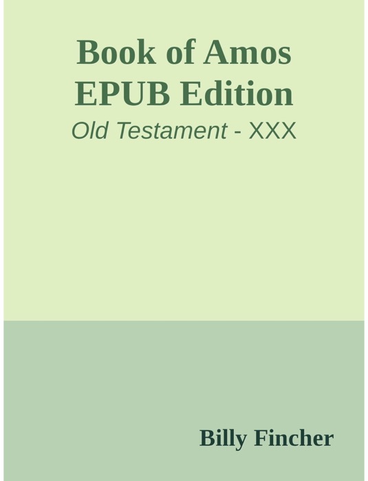 Book of Amos EPUB Edition