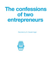 Book's Cover of The confessions of two entrepreneurs