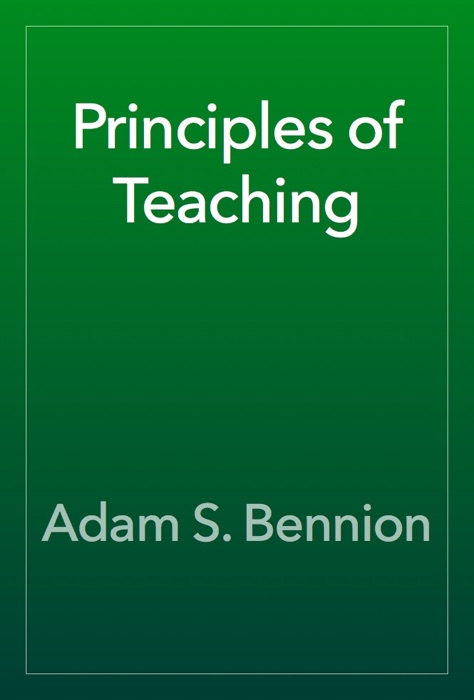 Principles of Teaching