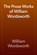 The Prose Works of William Wordsworth The Prose Works of William Wordsworth