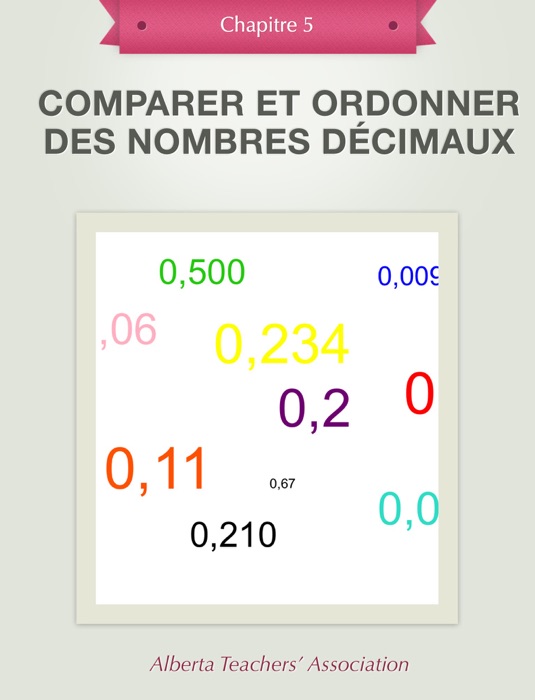 Comparer et ordonner des nombres décimaux