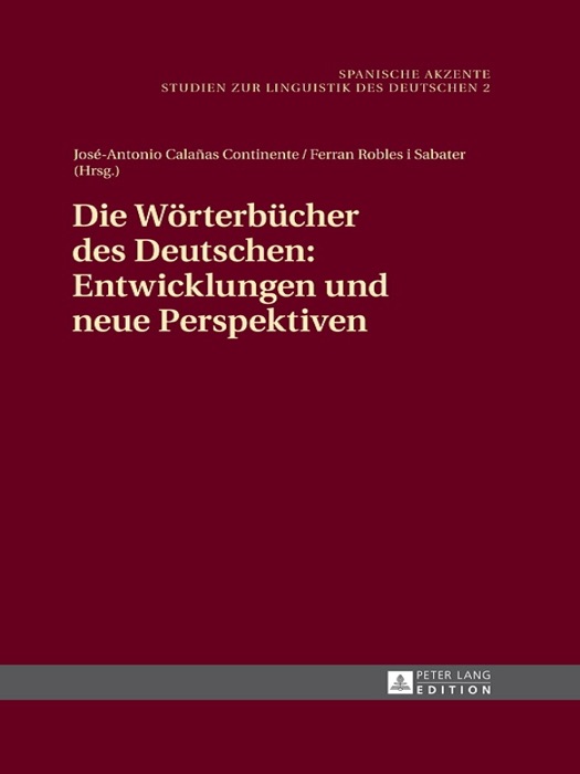 Die wörterbücher des deutschen