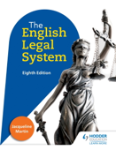 English Legal System Eighth Edition - Jacqueline Martin