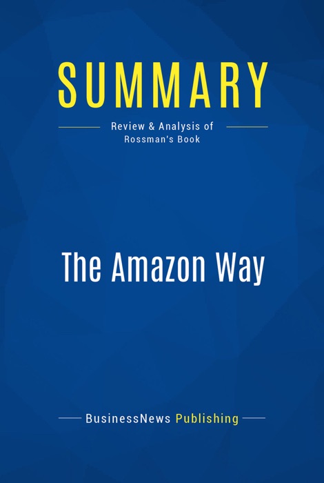 Summary: The Amazon Way