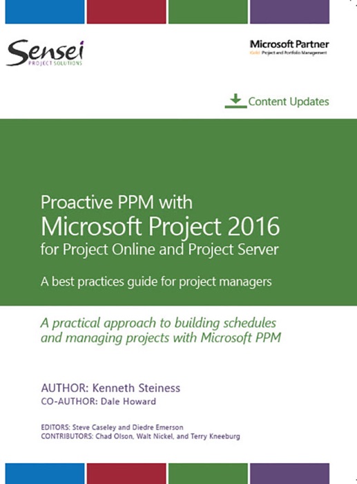 Proactive PPM with Microsoft Project 2016 for Project Online and Project Serever