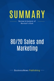 Livres Couvertures de Summary: 80/20 Sales and Marketing