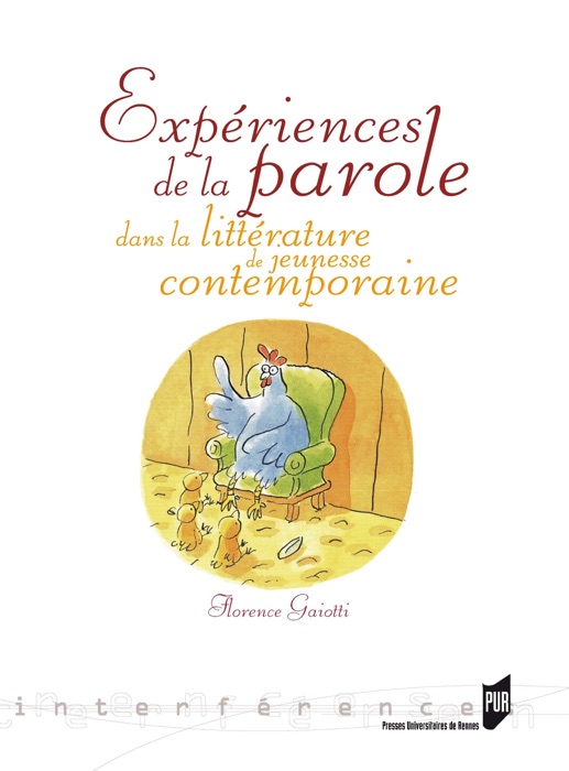 Expériences de la parole dans la littérature de jeunesse contemporaine