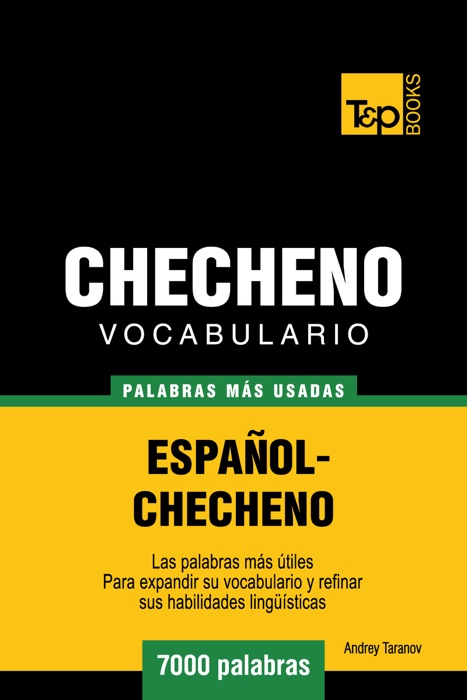 Vocabulario Español-Checheno: 7000 Palabras Más Usadas