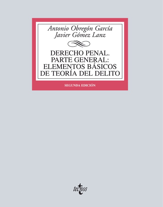 Derecho Penal. Parte general