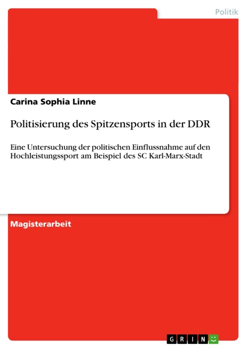 Politisierung des Spitzensports in der DDR