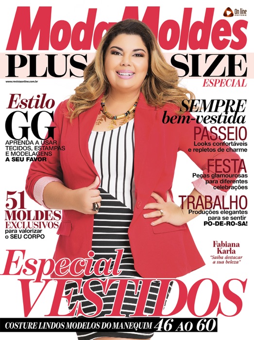 Moda Moldes Plus Size Especial Ed.01