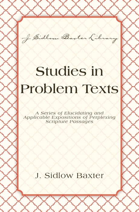 Studies In Problem Texts