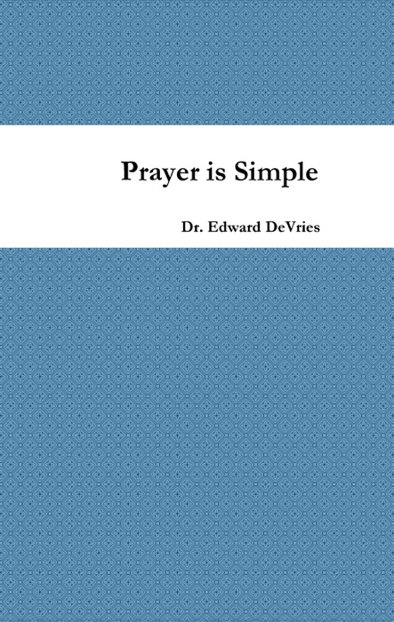 Prayer is Simple