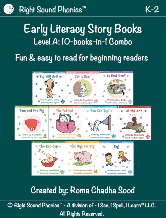 Early Literacy Story Books: Level A