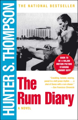 Capa do livro The Rum Diary de Hunter S. Thompson