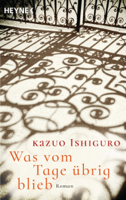 Kazuo Ishiguro - Was vom Tage übrig blieb artwork