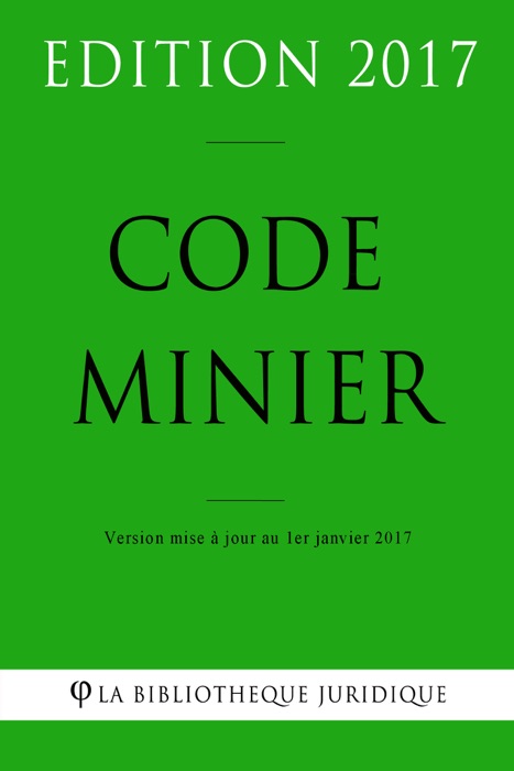 Code minier 2017