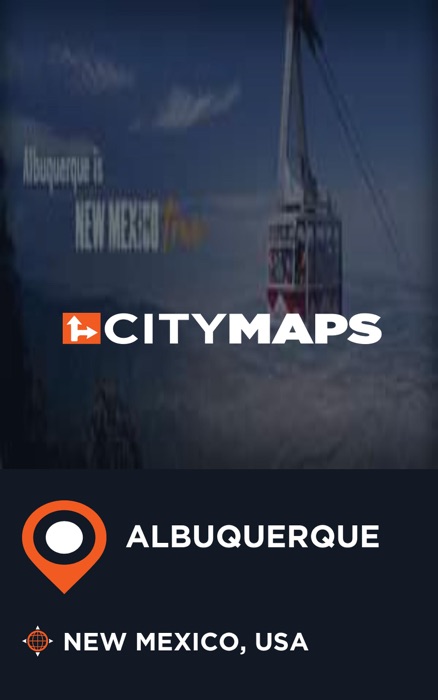City Maps Albuquerque New Mexico, USA