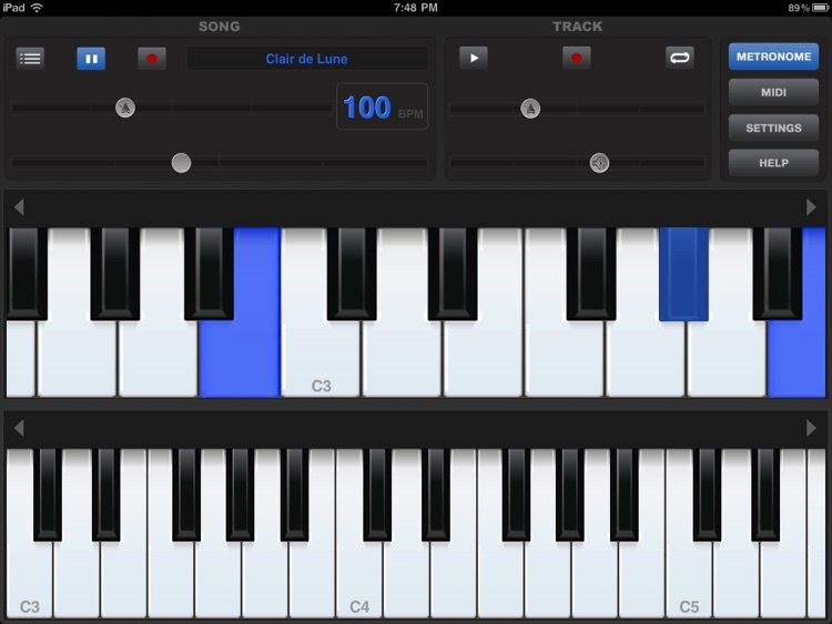 Piano Sharp HD Lite screenshot-3