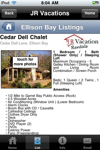 J R Vacation Rentals screenshot-4