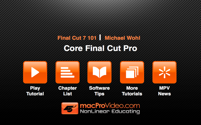 Course For Final Cut Pro 101(圖2)-速報App