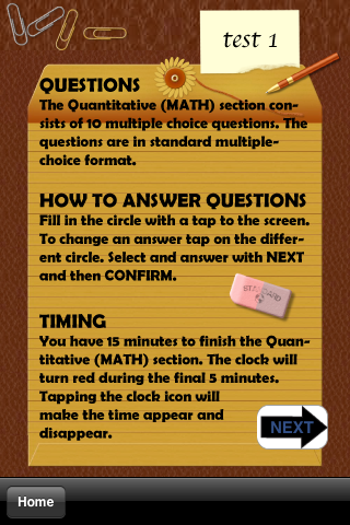 SAT GMAT GRE Practice (math) screenshot 3