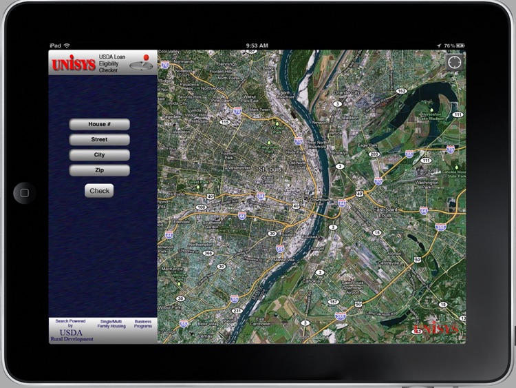 Unisys USDA Loan Eligibility Checker HD