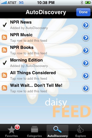 Daisy Feed screenshot 4