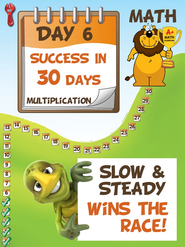 A+ Math Success in 30 days: Multiplicati