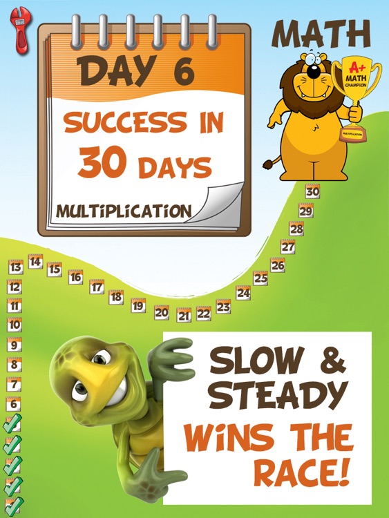 A+ Math Success in 30 days: Multiplication HD FREE