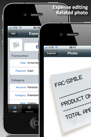 OneExpense LT (Dropbox Expense Tracker) screenshot 3