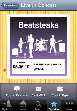 Live Music App screenshot-4