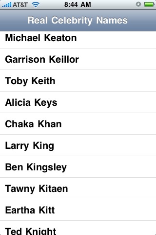 Real Celeb Names screenshot-3